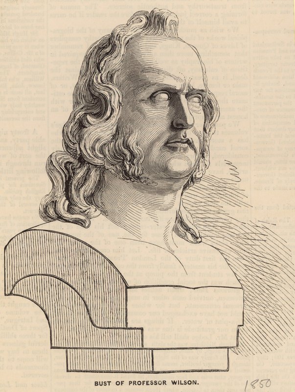 Buste du professeur Wilson - English School