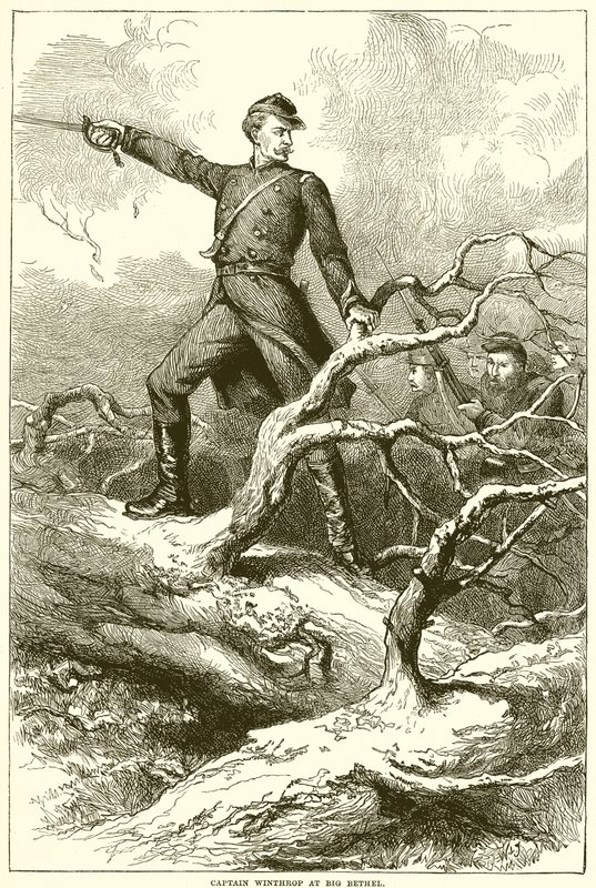 Capitaine Winthrop à Big Bethel - English School