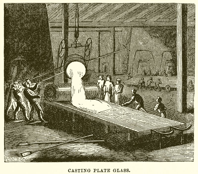 Fabrication de Verre à Plaques - English School
