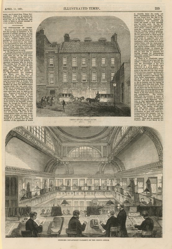 Bureau du recensement à Craigs Court - English School