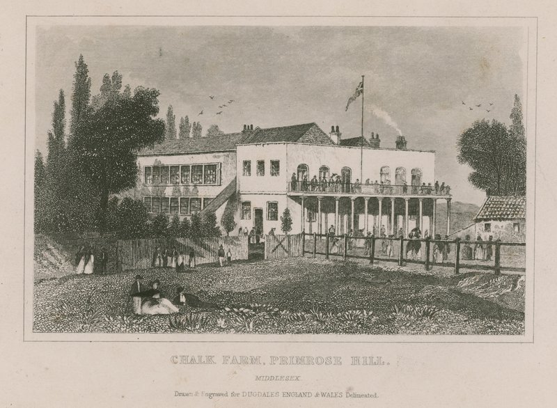 Chalk Farm, Primrose Hill, Middlesex - English School