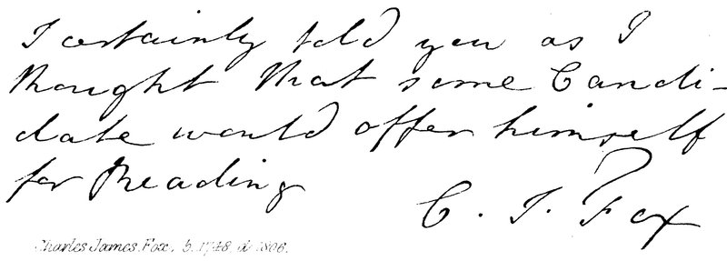 Charles James Fox, né en 1748, mort en 1806 - English School