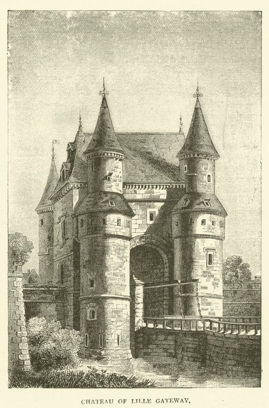 Château de Lille, porte - English School