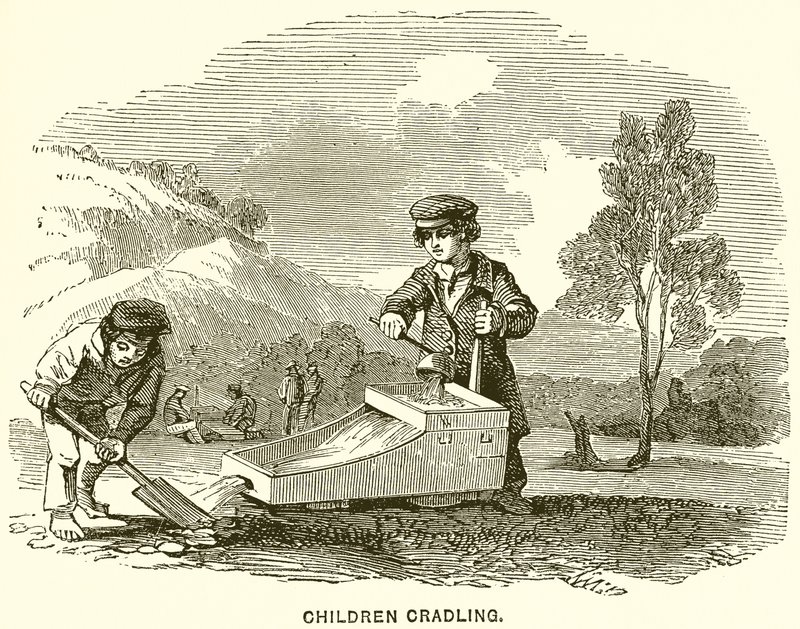 Enfants berçant - English School