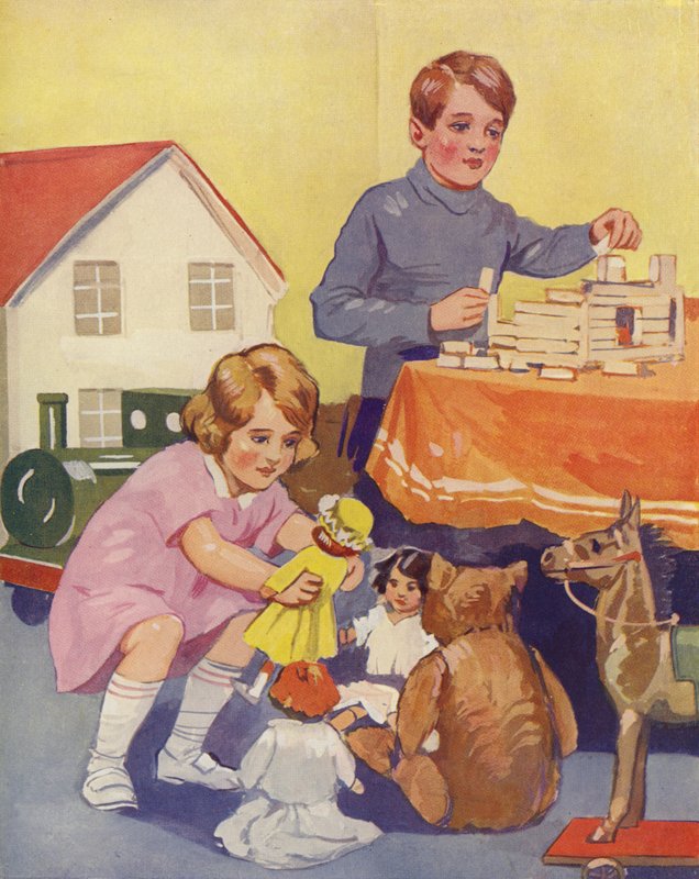 Enfants jouant - English School