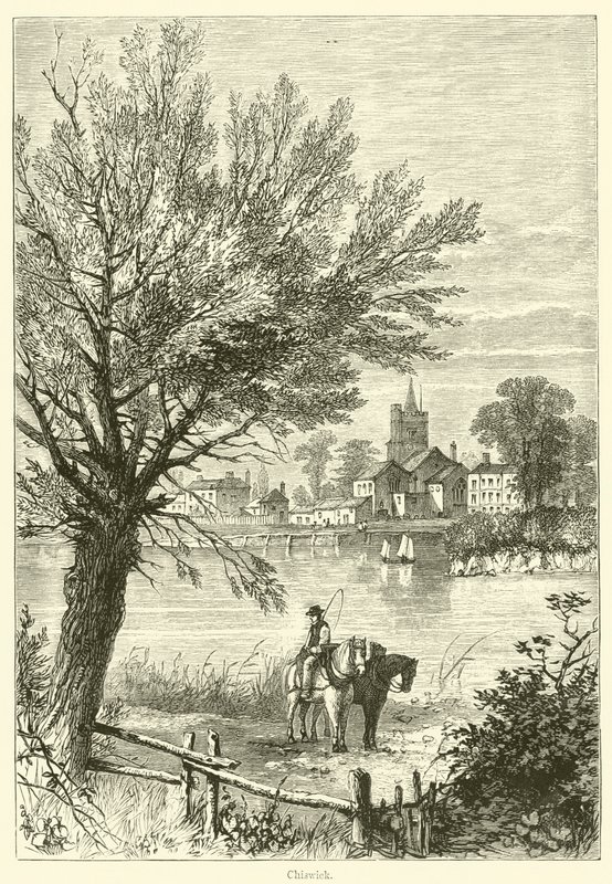 Chiswick (gravure) - English School