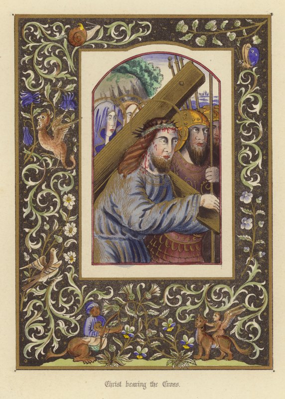 Christ portant la croix - English School