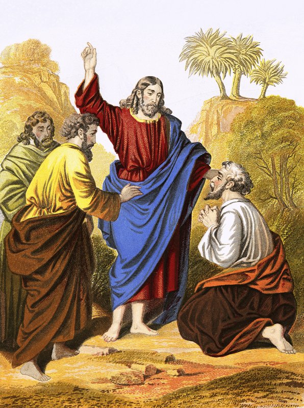 Le Christ fait entendre les sourds - English School