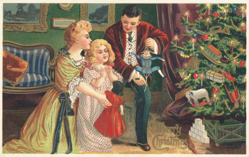 Carte de Noël - English School