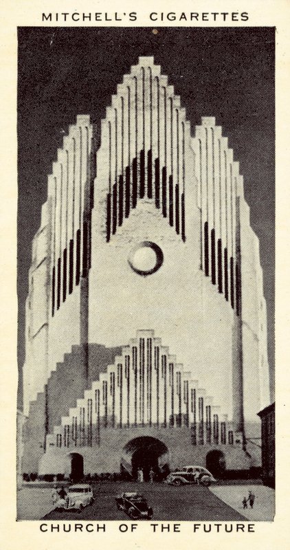 Église du futur (lithographie) - English School