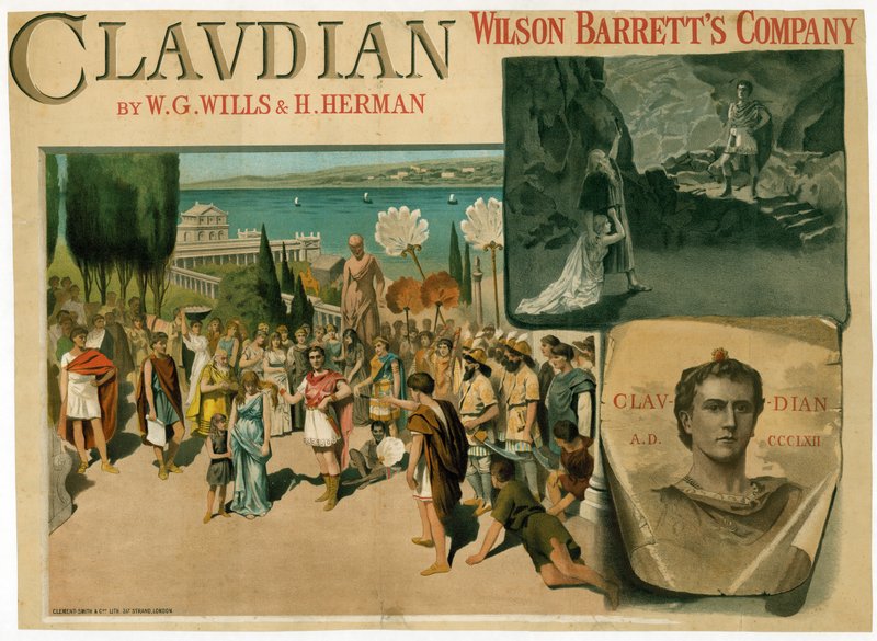 Claudian. Publicité de la pièce - English School
