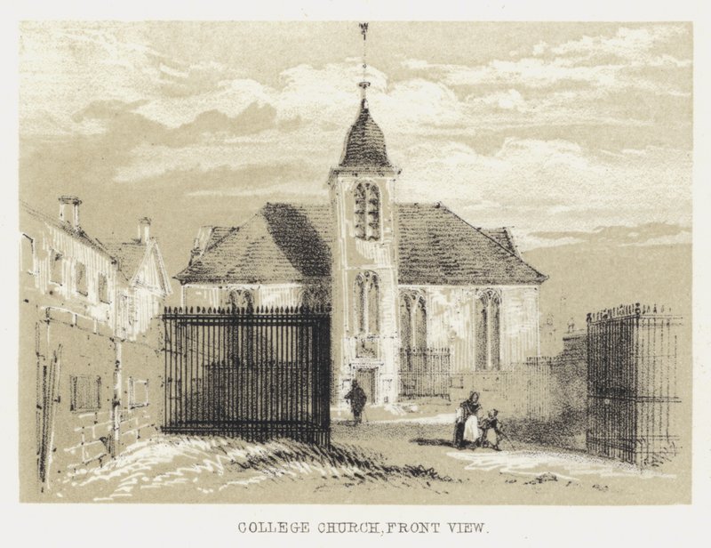 Église du Collège, vue de face - English School
