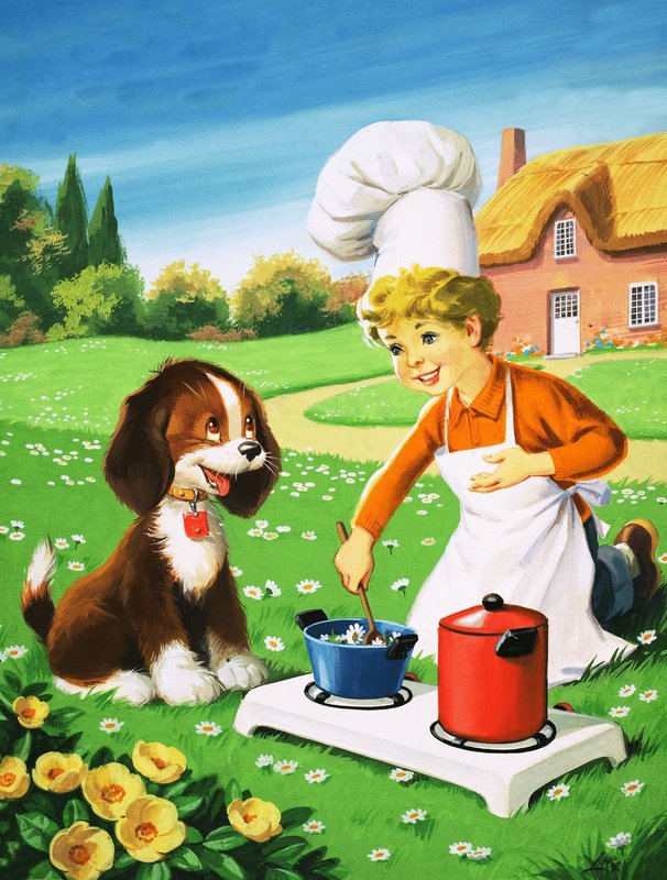 Cuisine en plein air - English School