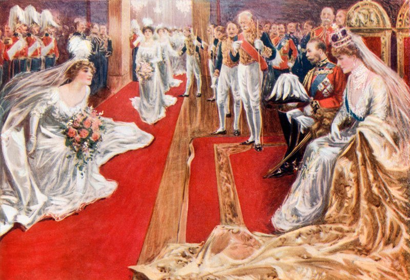 Réception à la cour - English School