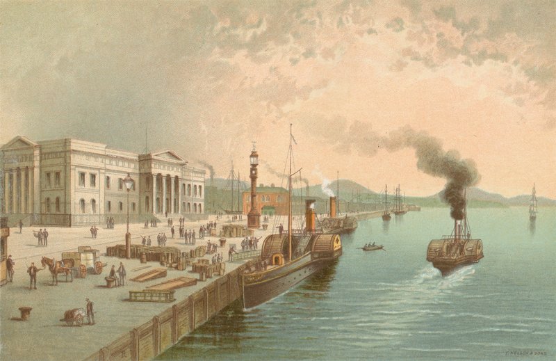 Custom House Quay, Greenock - English School