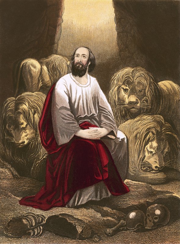 Daniel dans la fosse aux lions - English School