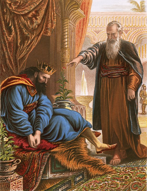 David et le prophète Nathan - English School