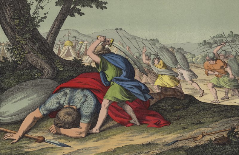 David tuant Goliath - English School
