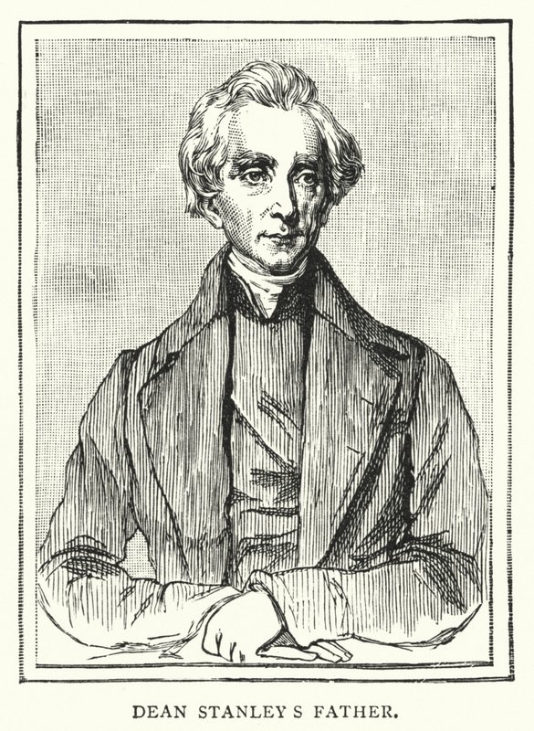 Le père de Dean Stanley (gravure) - English School