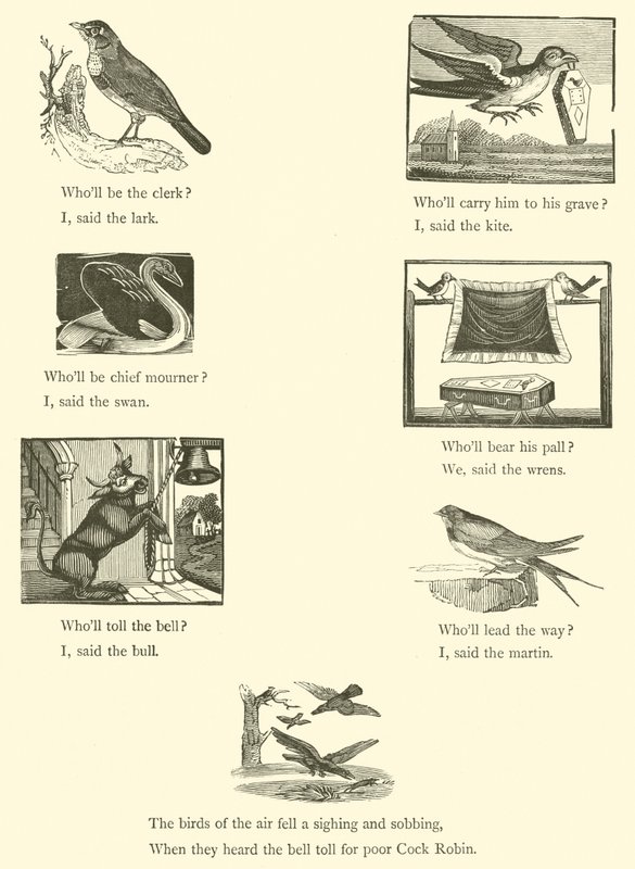 Mort et enterrement de Cock Robin - English School