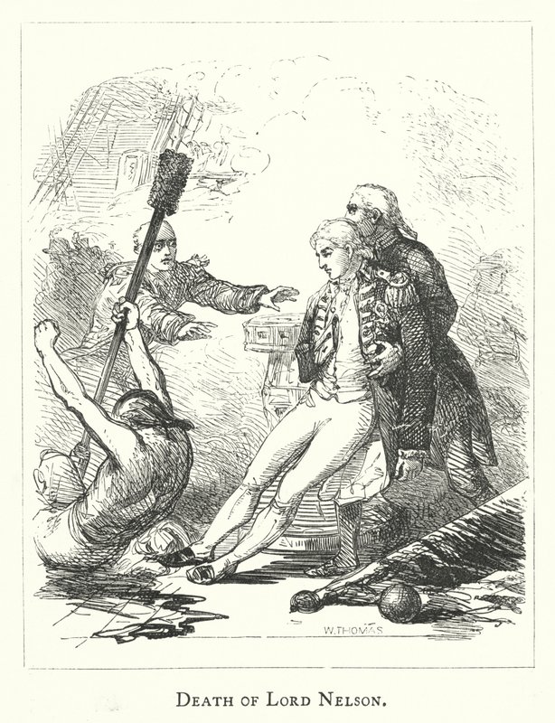 Mort de Lord Nelson - English School