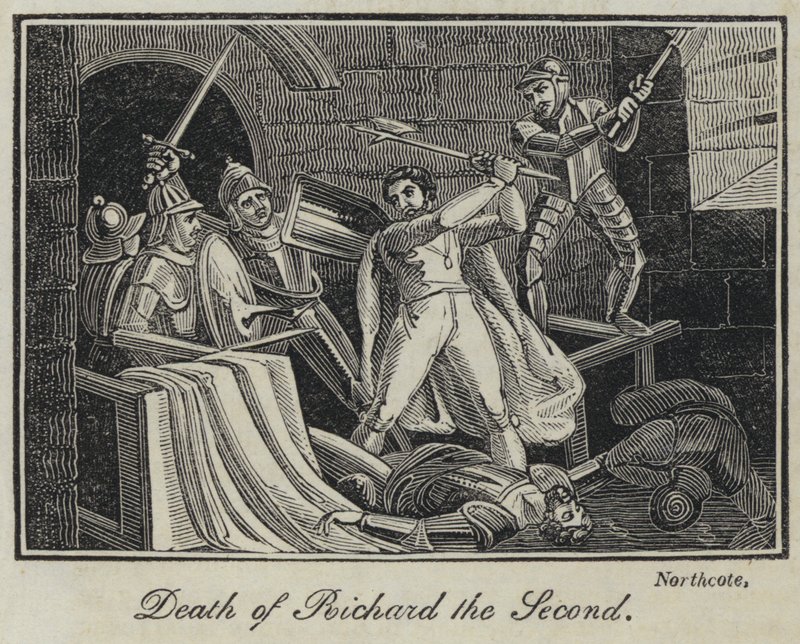 Mort de Richard II (gravure) - English School