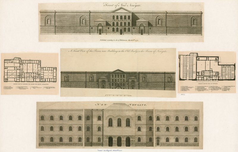 Conception de la prison de Newgate - English School
