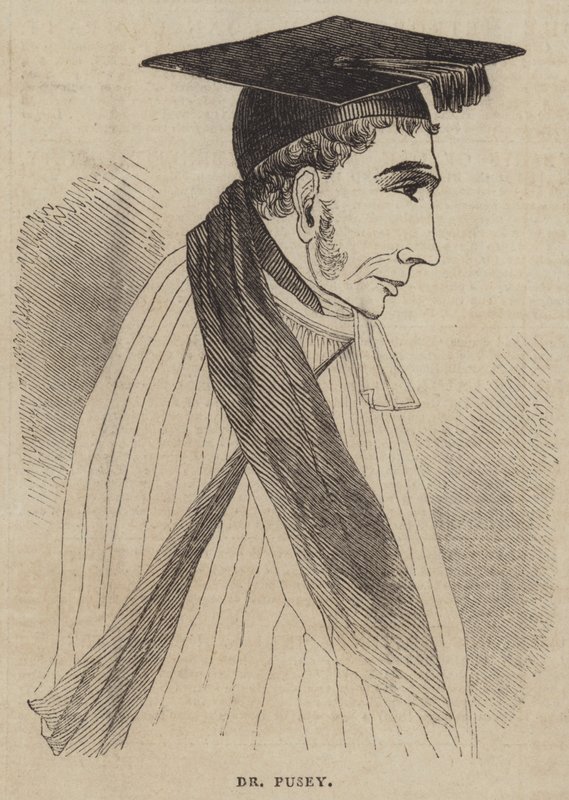 Dr Pusey (gravure) - English School