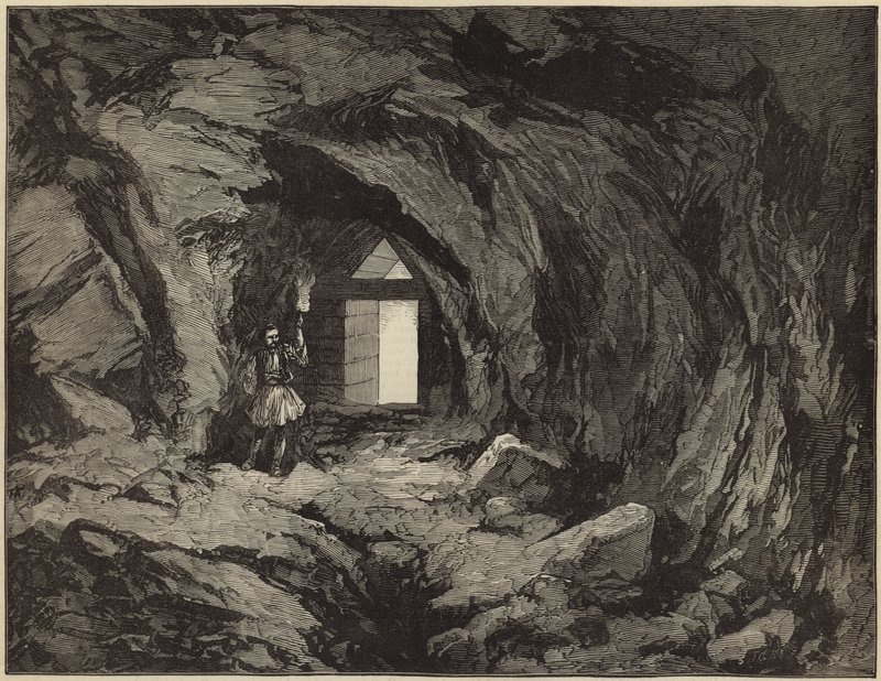 Fouilles du Dr Schliemann à Mycènes - English School