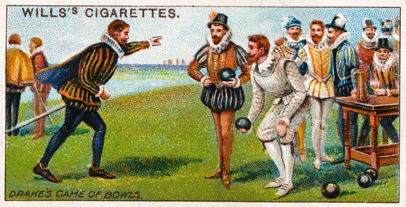 Le jeu de boules de Drake - English School
