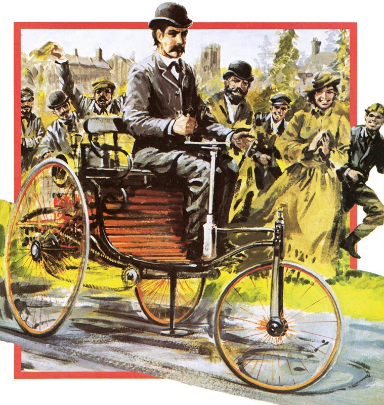 Voiture ancienne - English School