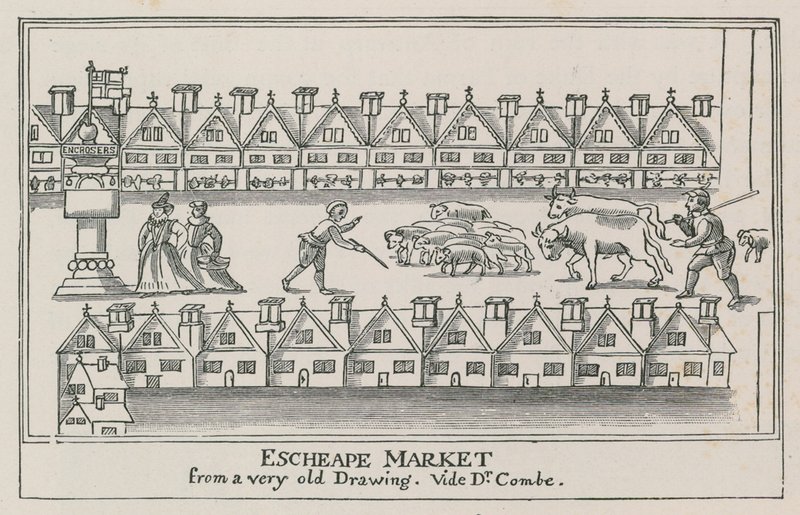 Eastcheap, vers 1598 - English School