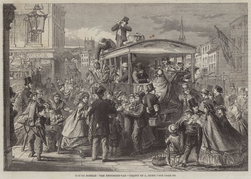 Lundi de Pâques, la voiture d