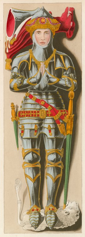 Effigie de Sir Richard Vernon, 1450 - English School