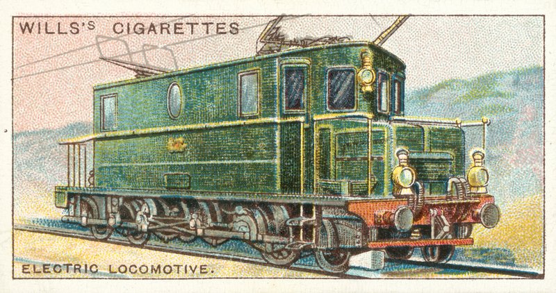 Locomotive électrique - English School
