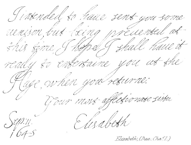 Élisabeth (Fille de Charles Ier) - English School