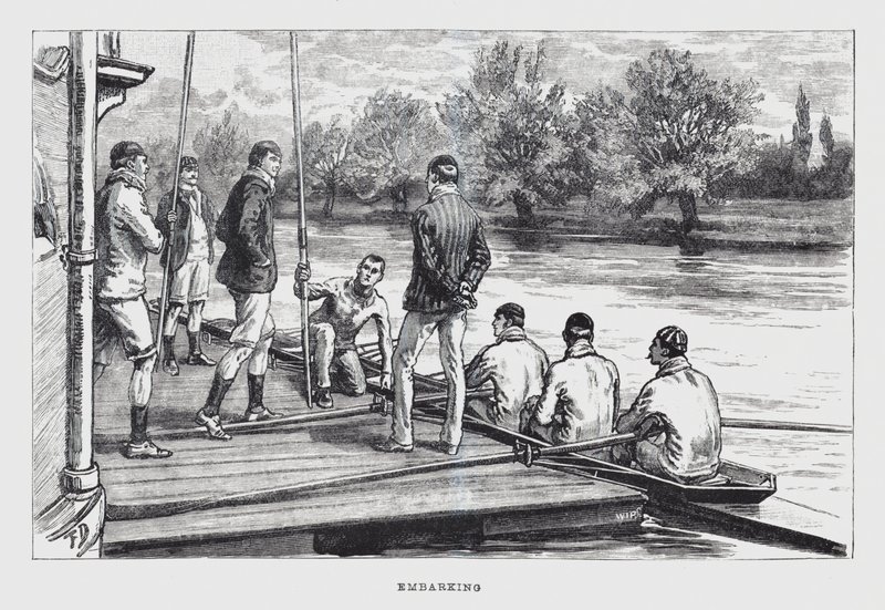 Embarquement (gravure) - English School