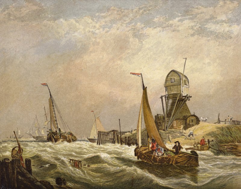 Entrée du Zuiderzee - English School