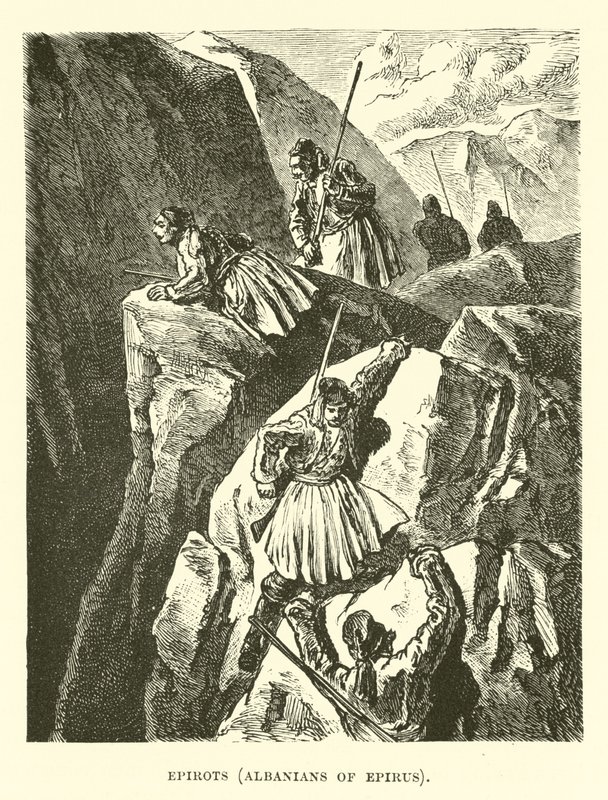 Épirotes, Albanais d