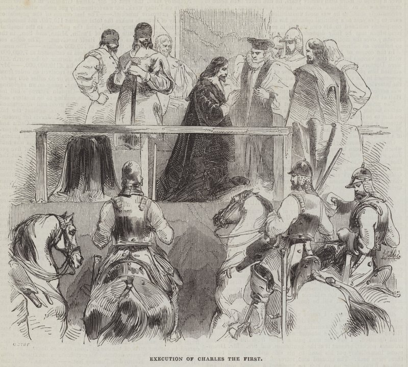 Exécution de Charles Ier - English School