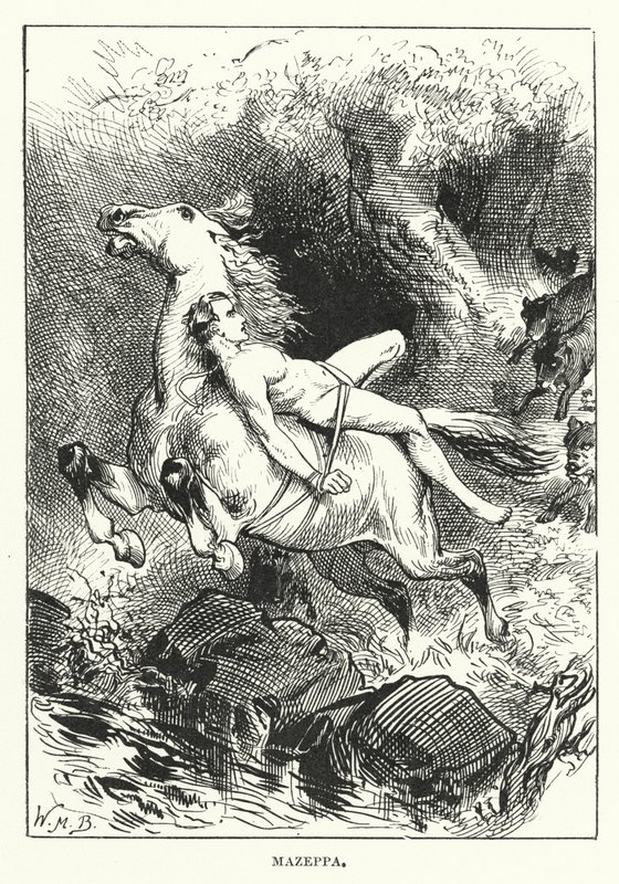 Chevauchées célèbres : Mazeppa - English School