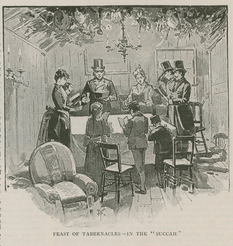 Fête des Tabernacles - dans la Soukka - English School