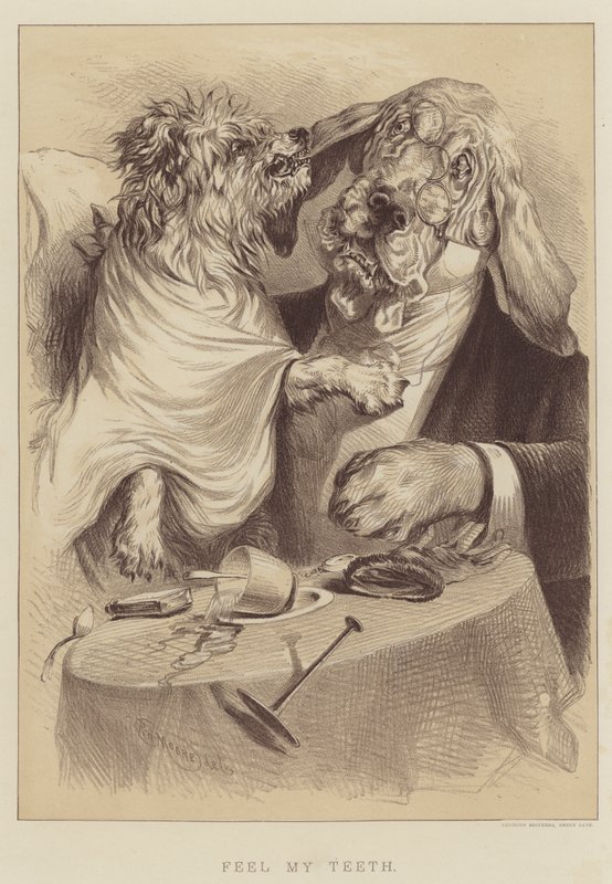 Sentez mes dents (lithographie) - English School