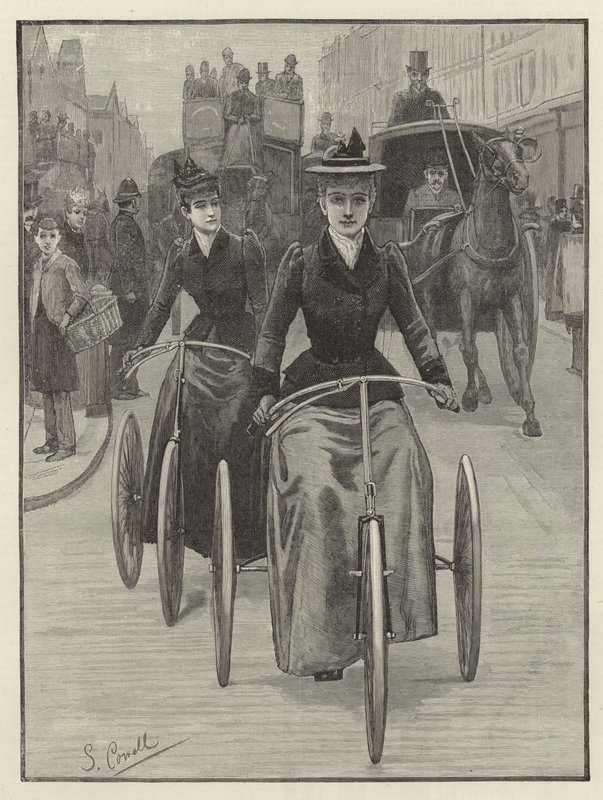 Cyclistes féminines - English School