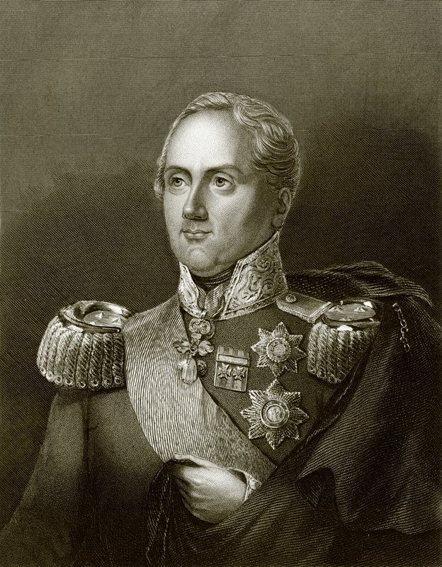 Frédéric Auguste, roi de Saxe - English School
