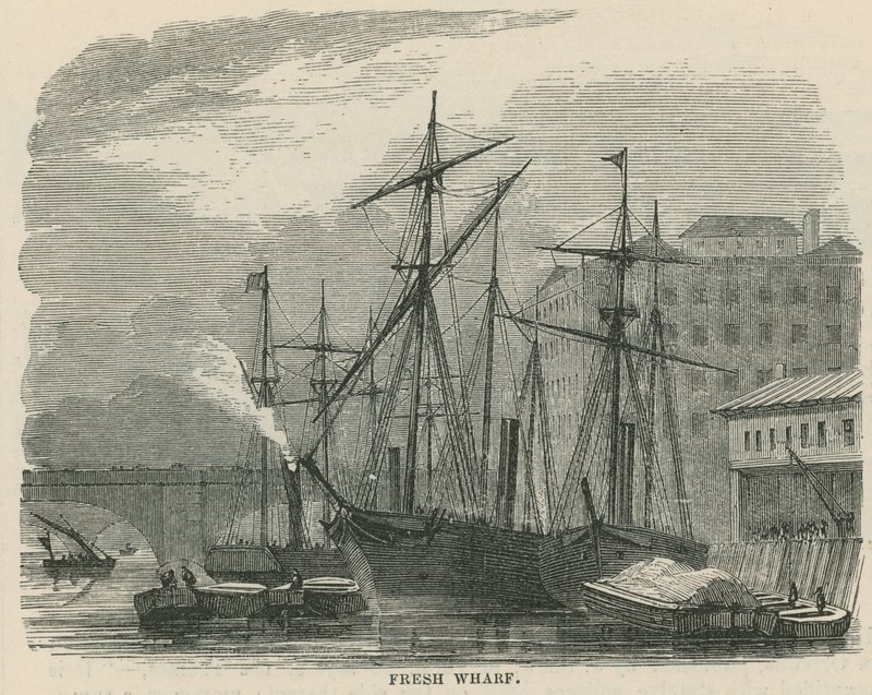 Fresh Wharf sur la Tamise - English School