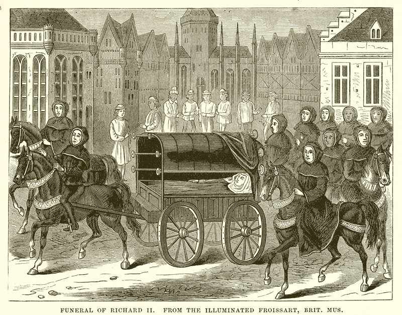 Funérailles de Richard II - English School