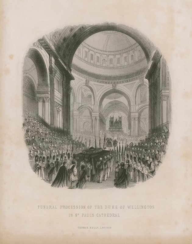 Procession funéraire du duc de Wellington - English School