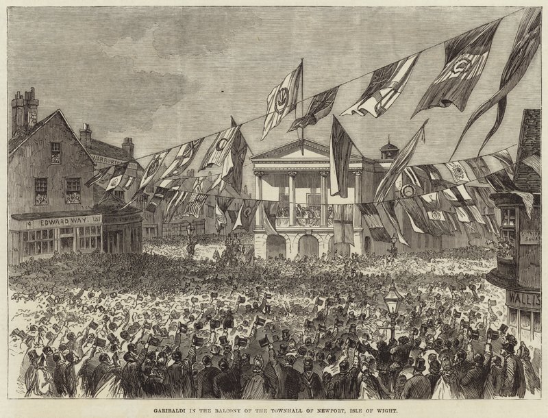 Garibaldi en Angleterre - English School