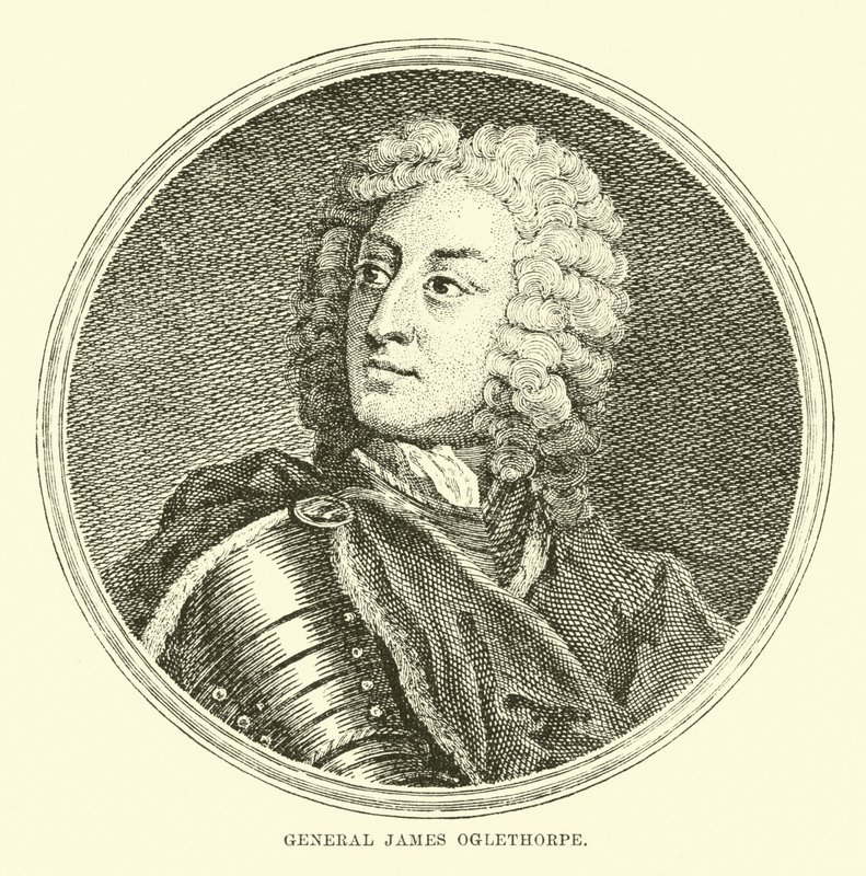 Général James Oglethorpe - English School